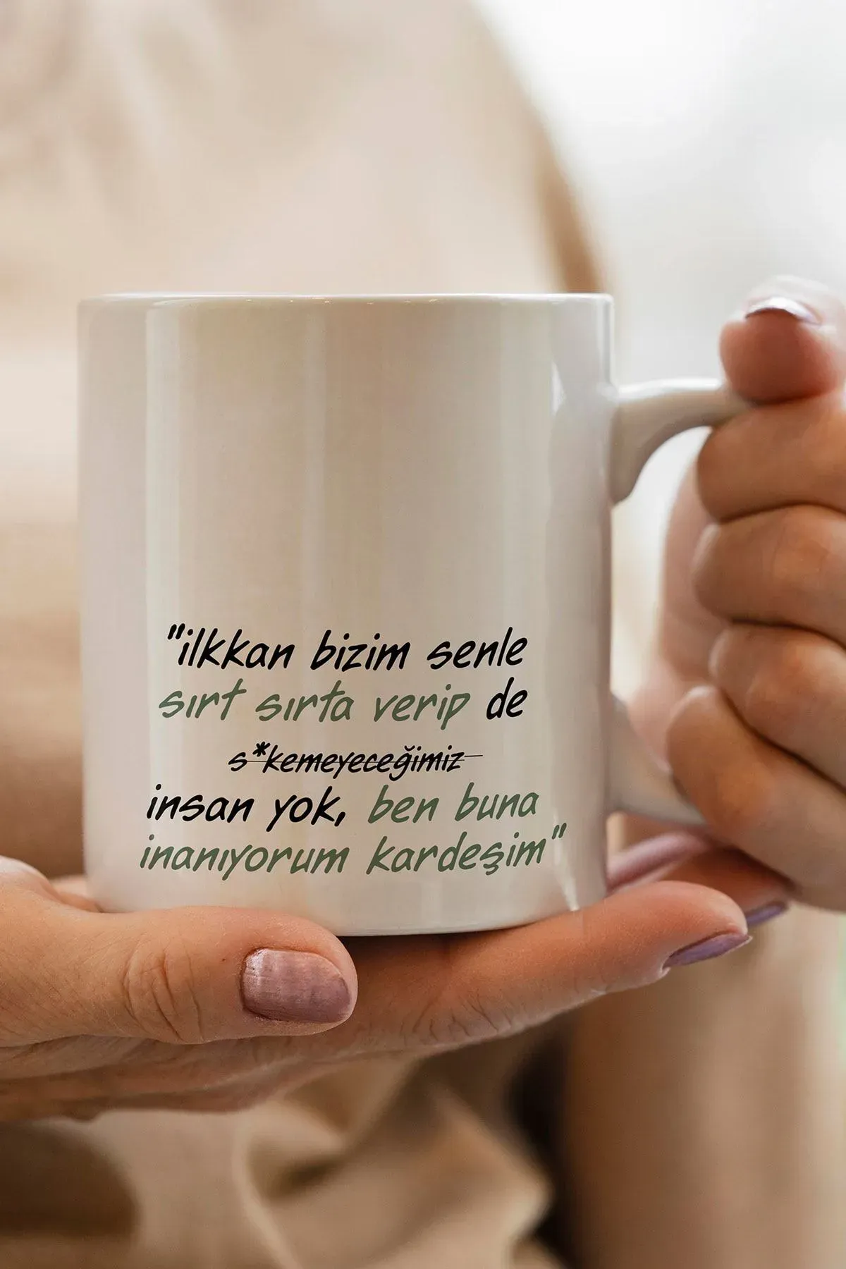 Gibi Dizisi İlkkan Kardeşim Replik Baskılı Kupa Bardak