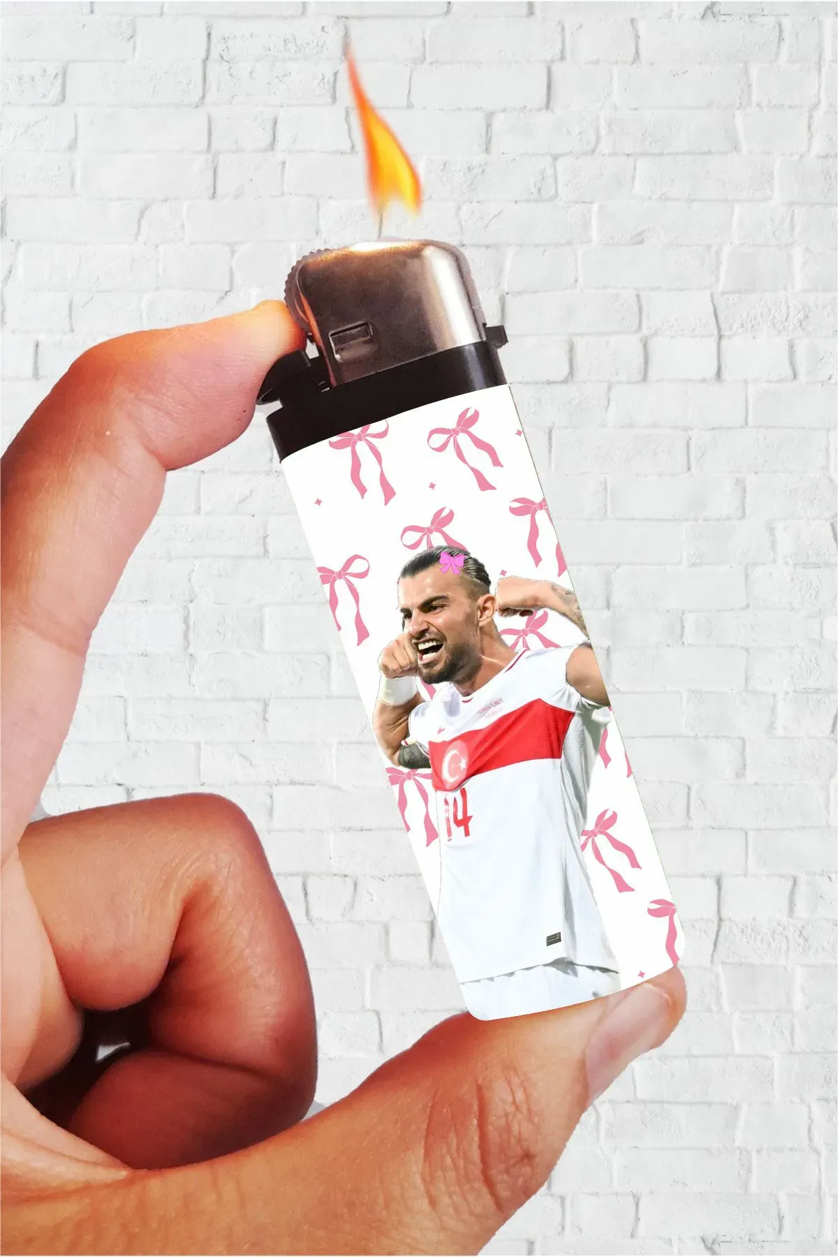 Abdülkerim Bardakçı Fiyonklu Full Kaplamalı Çakmak