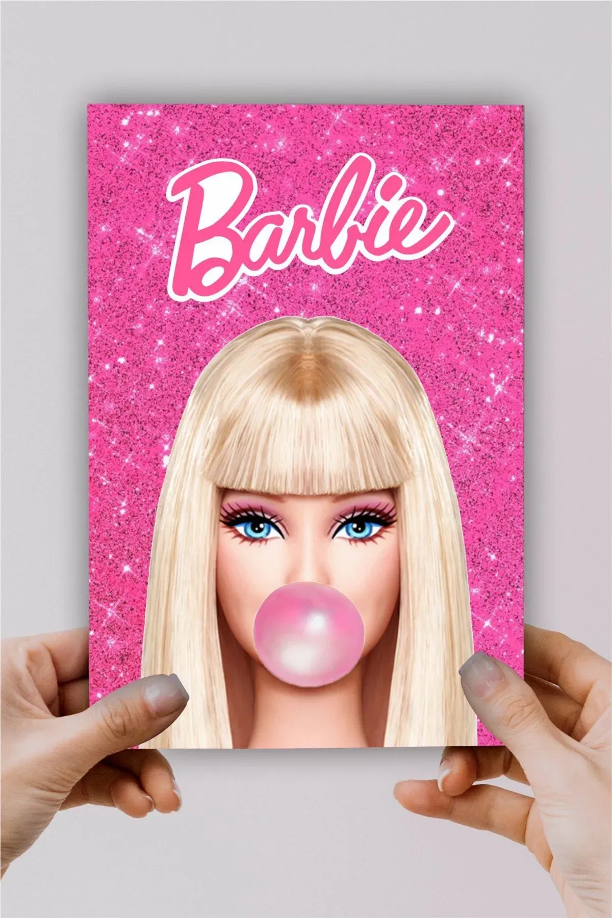 A5 Barbie Sakızlı Baskılı Defter