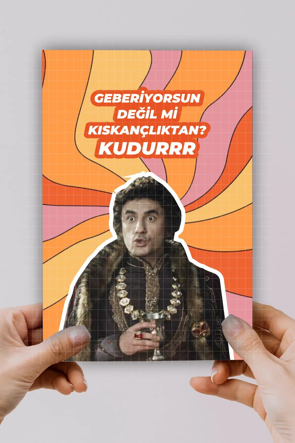 A5 Geberiyorsun Değil Mi Kıskançlıktan Kudur Baskılı Defter