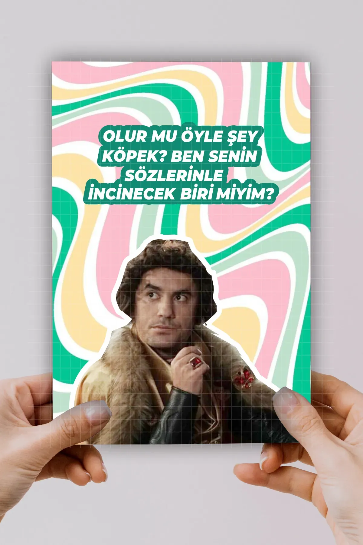 A5 Ben Senin Sözlerinle İncinecek Biri Miyim Baskılı Defter