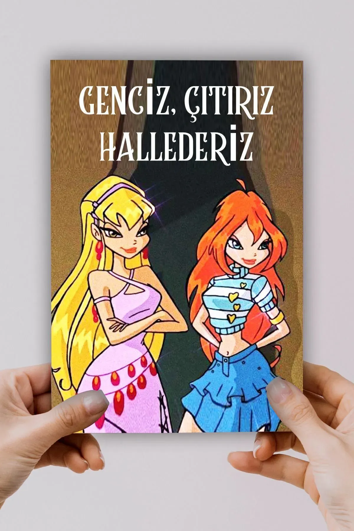 A5 Genciz Çıtırız Hallederiz Winx Stella Baskılı Defter