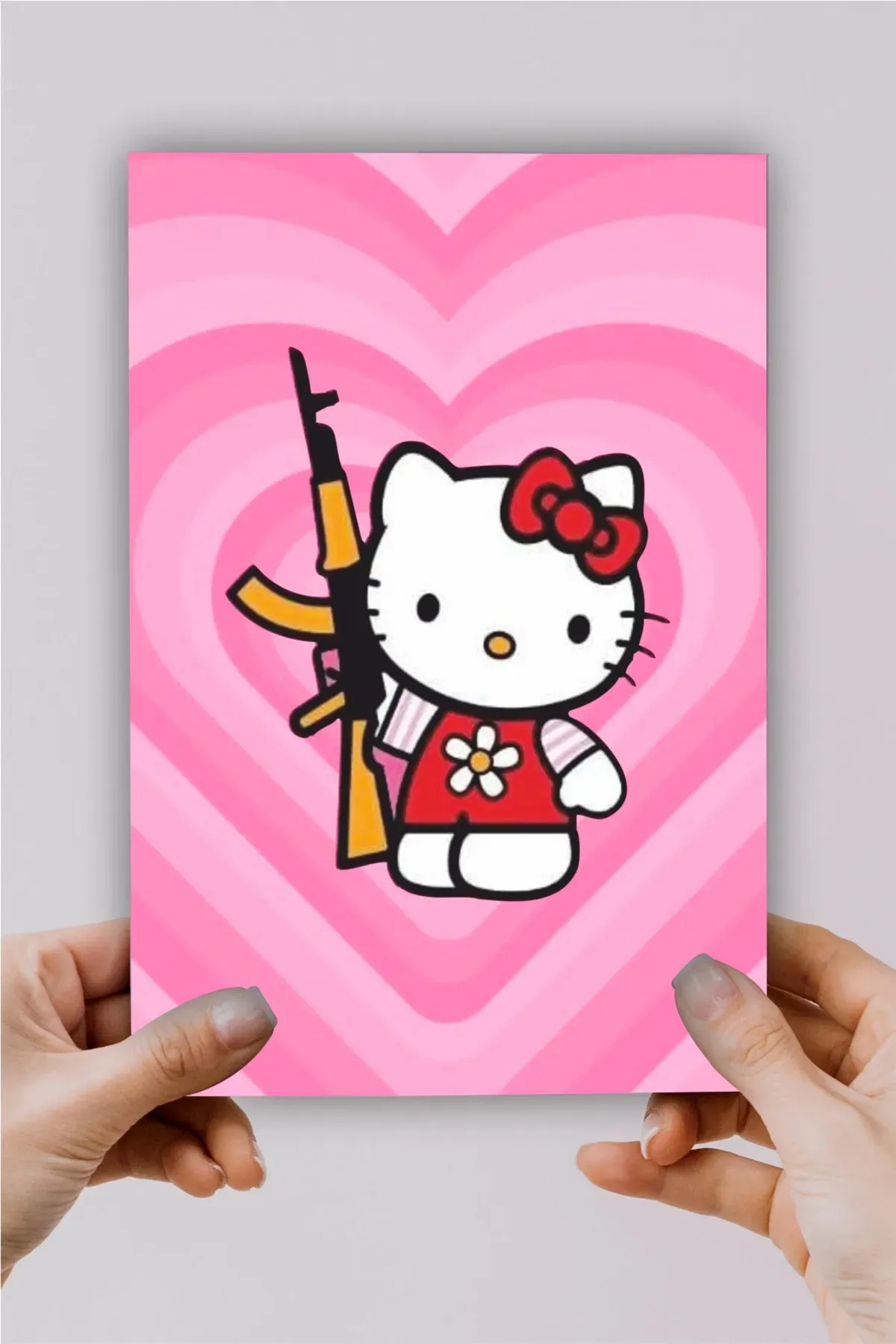 A5 Hello Kitty Dikşın Baskılı Defter
