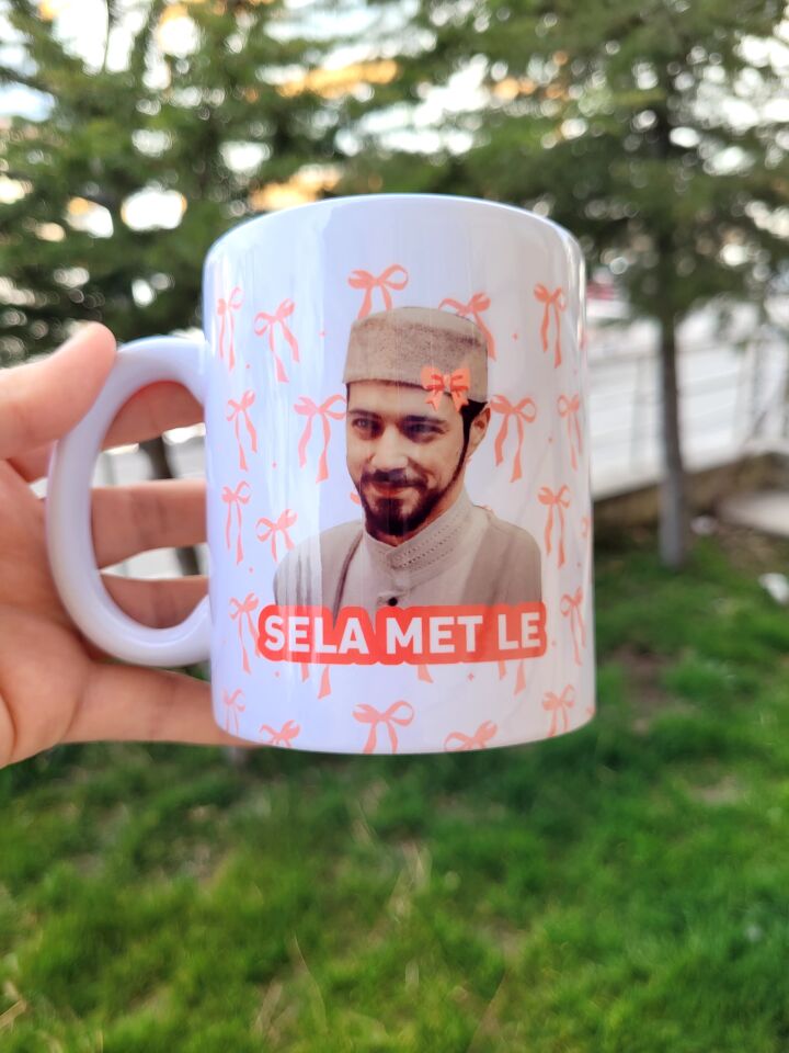 Hak Razı Olsun ve Sela Met Le Cüneyd Efendi Baskılı Kupa Bardak