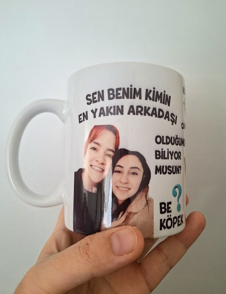 Arkadaş Temalı Kişiye Özel Prens Baskılı Kupa Bardak