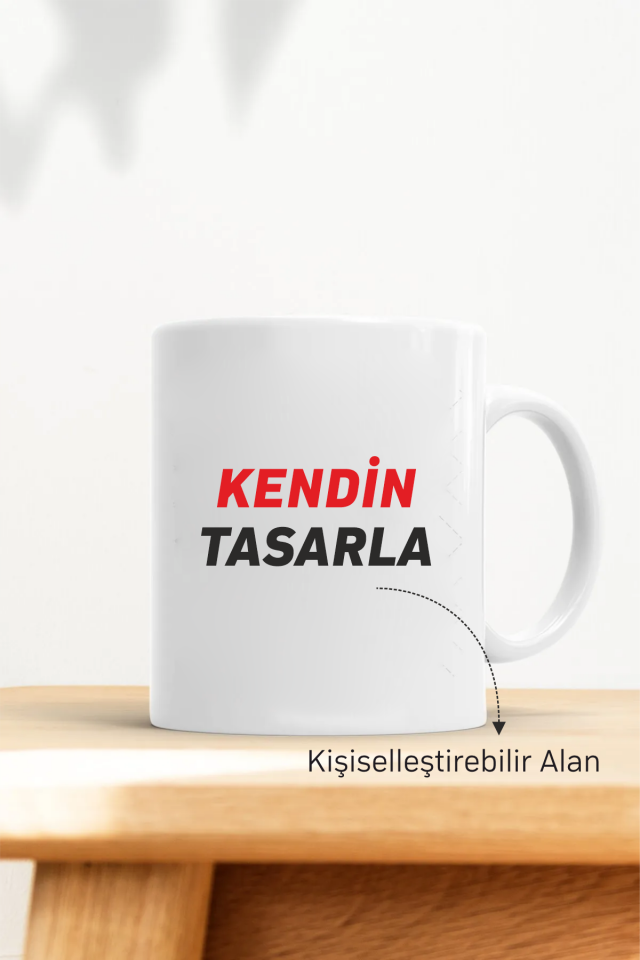 Kişiye Özel Kupa Bardak Porselen