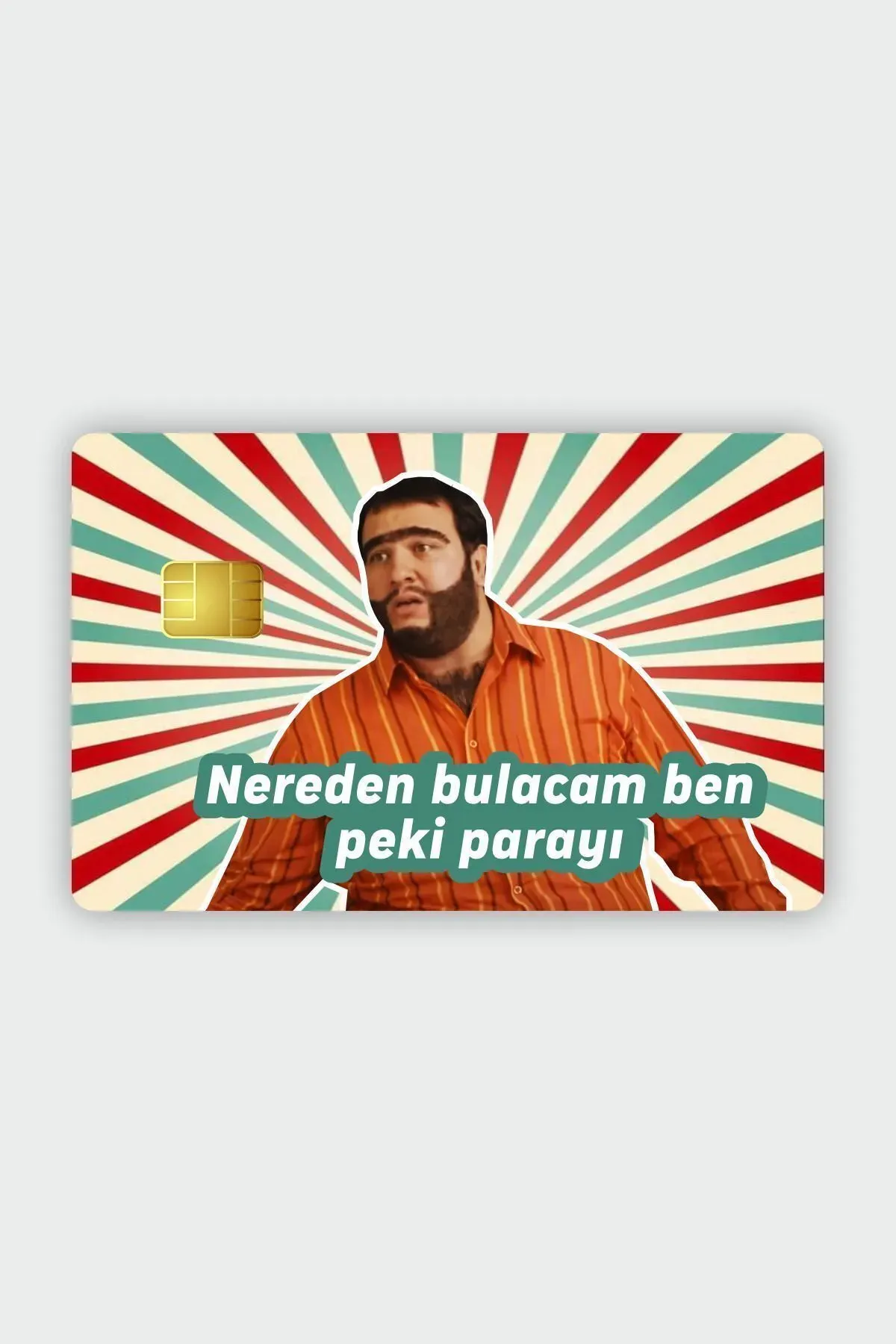 Recep İvedik Nereden Bulacam Parayı Kart Kaplama Etiketi