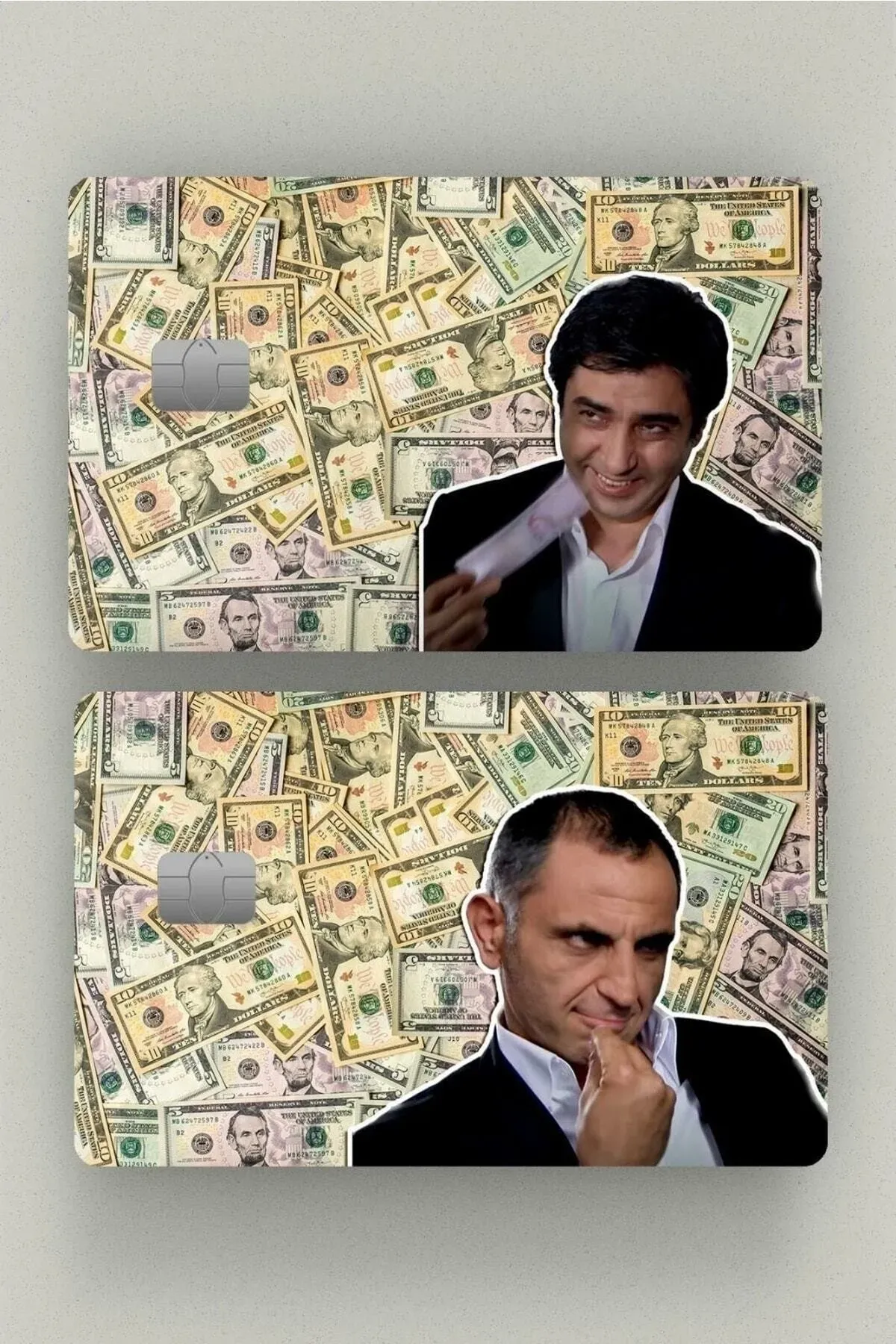 Polat & Memati Kurtlar Vadisi Kart Kaplama Etiketi