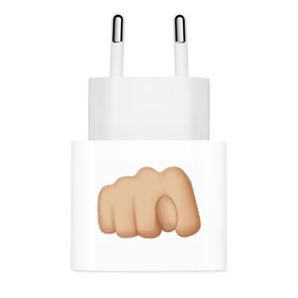 Nah Emoji  - Şarj Aleti Kaplaması