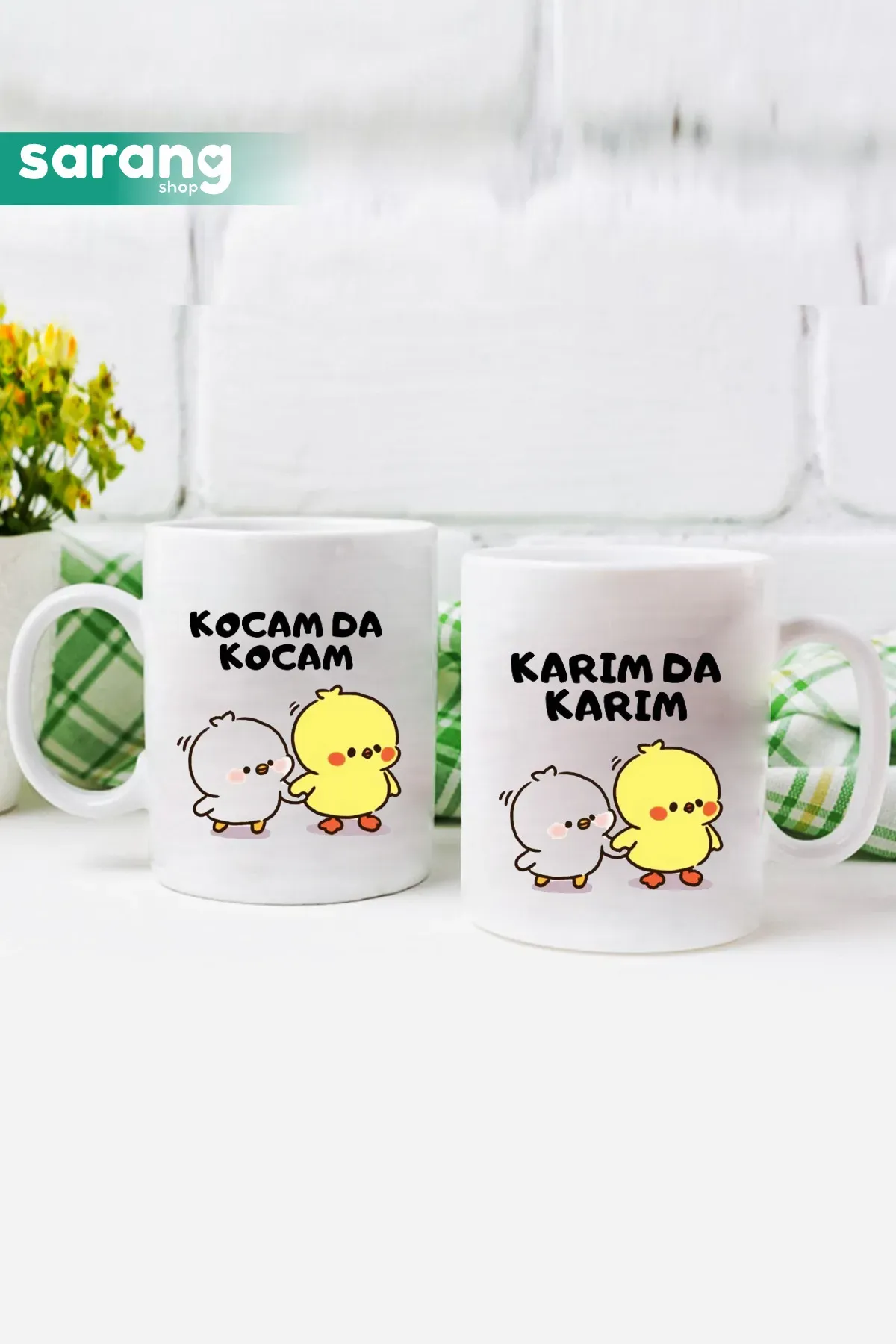 Kocam Da Kocam & Karım Da Karım Kupa Bardak