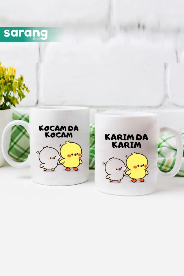 Kocam Da Kocam & Karım Da Karım Kupa Bardak