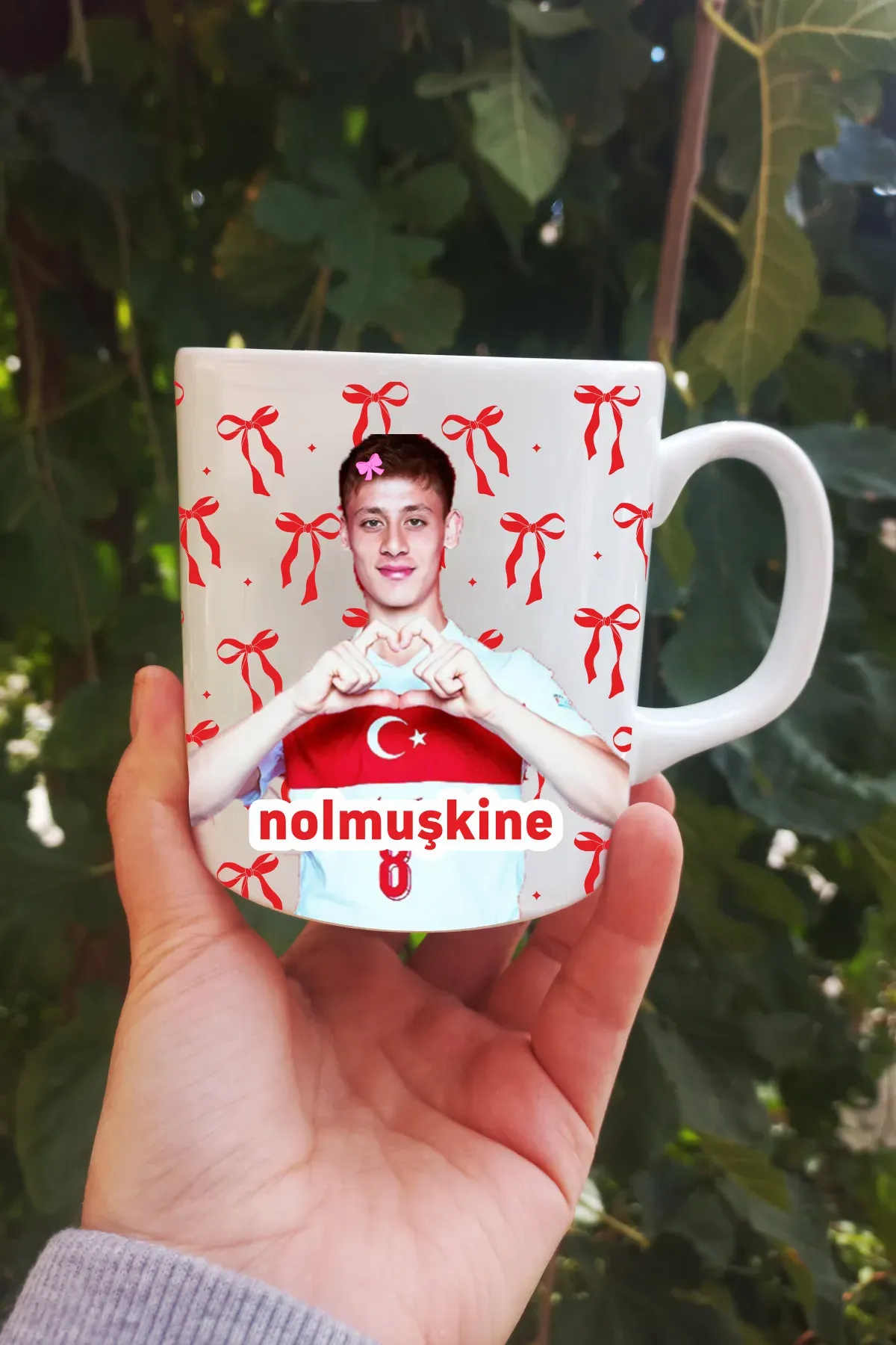Arda Güler Fiyonklu Nolmuşkine - Napmışımkine Kupa Bardak