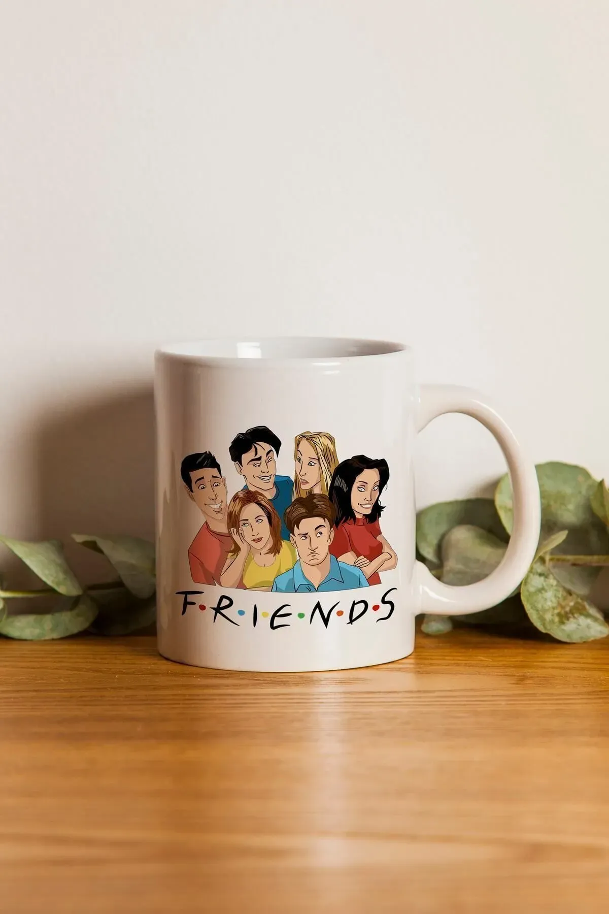 Friends Tv Dizisi Karakterleri Hediyelik Kupa Bardak