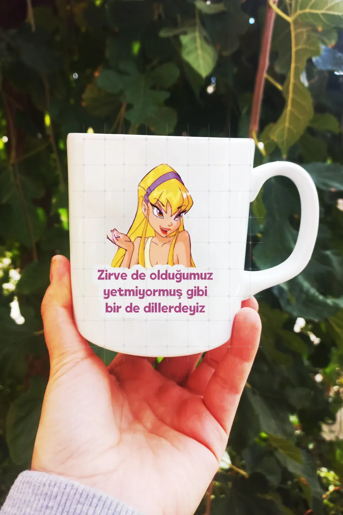 Zirvede Olduğumuz Yetmiyormuş Gibi Winx Stella Kupa Bardak