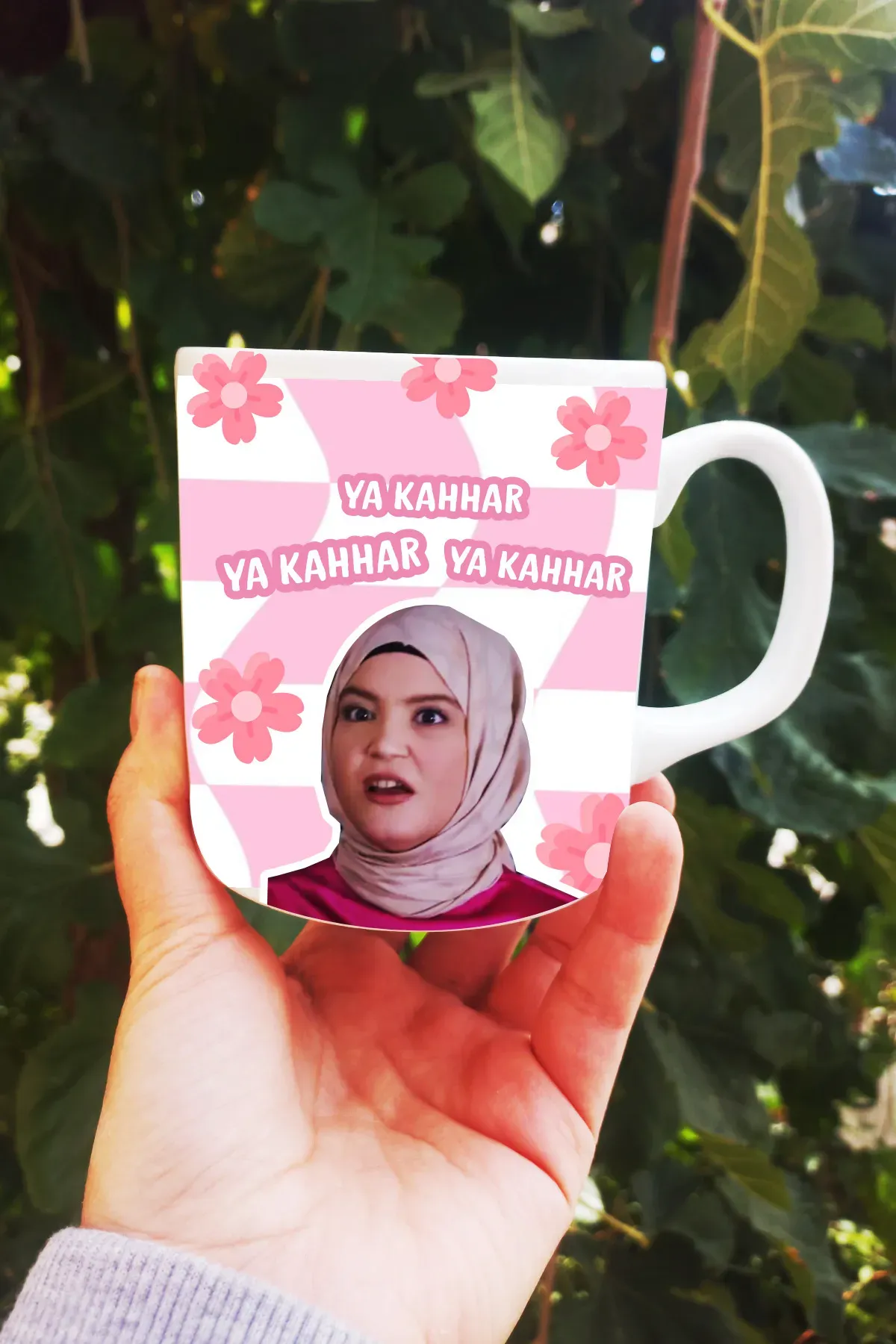 Ya Kahhar Nilay Kızılcık Şerbeti Hediyeli Kupa Bardak