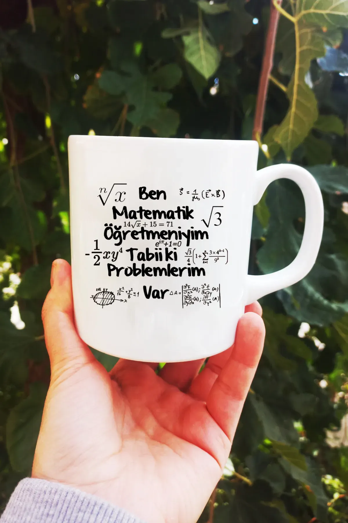 Matematik Öğretmeni Öğretmenler Günü Hediyesi Kupa Bardak