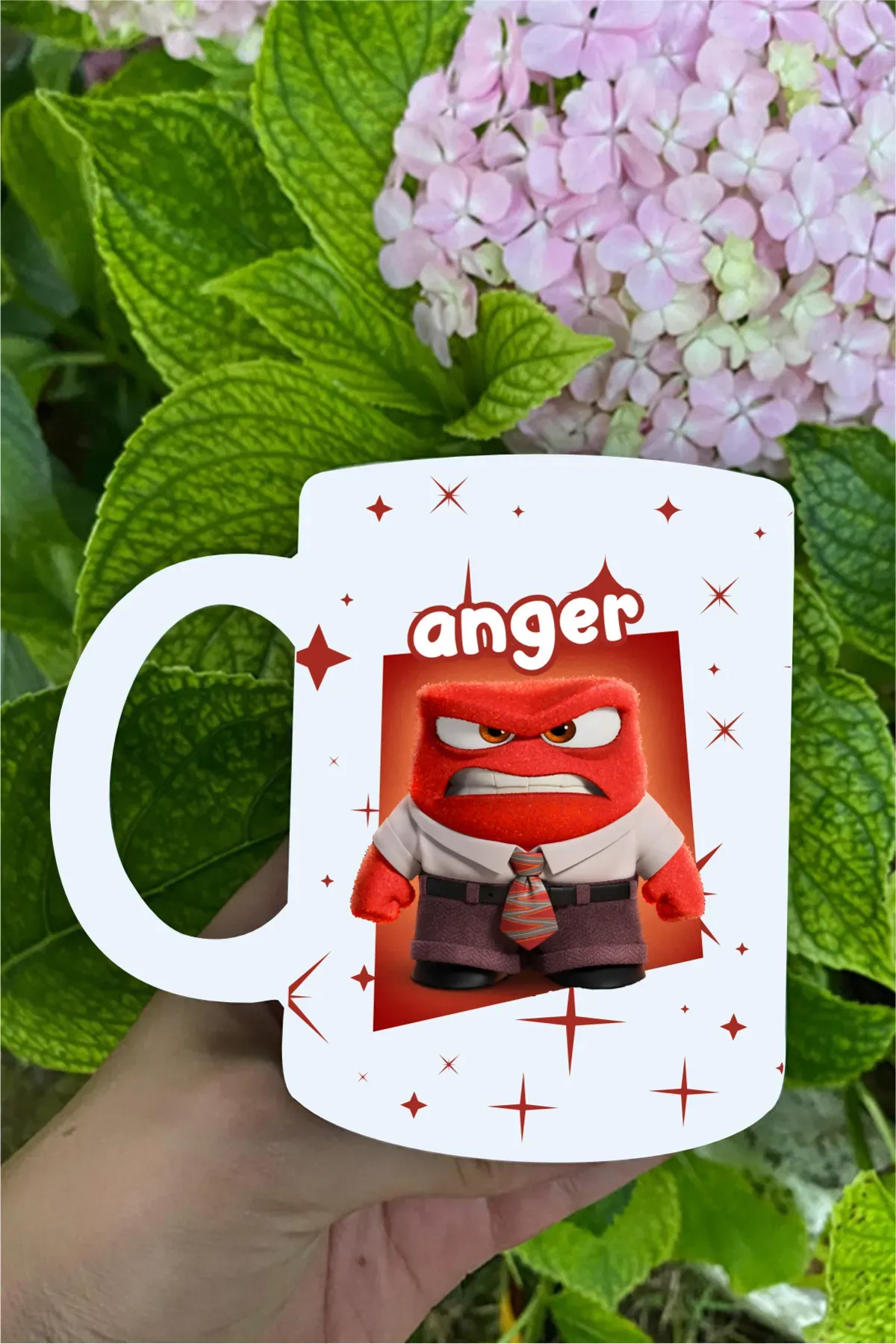 Öfke - Anger Ters Yüz Film Baskılı Kupa Bardak