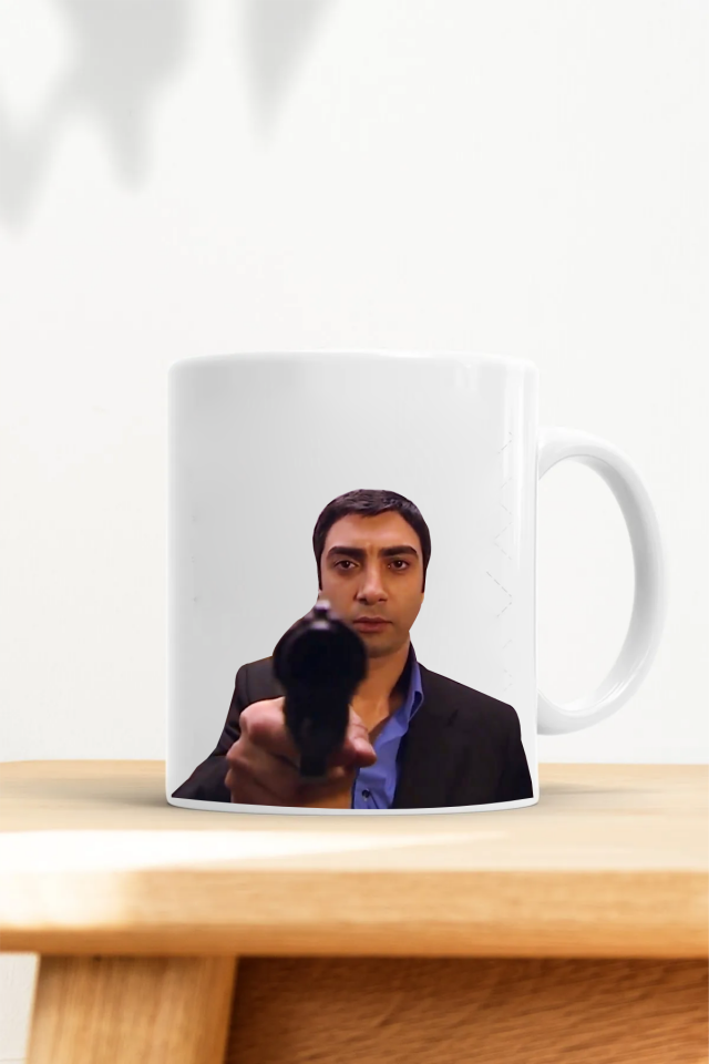 Polat Alemdar Kapı Deliği Baskılı Kupa Bardak