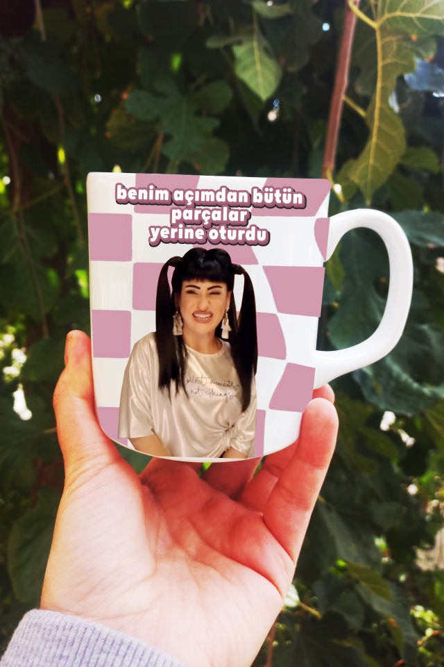 Benim Açımdan Bütün Parçalar Yerine Oturdu Leyla Kupa Bardak