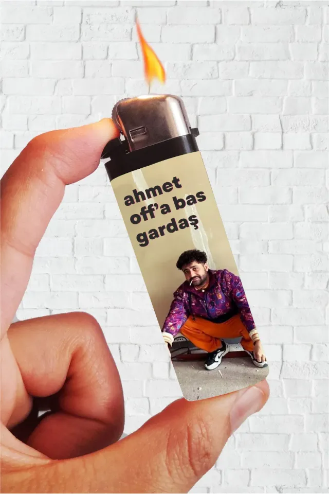 Ahmet Off'a Bas Gardaş Kaplamalı ÇakmaK