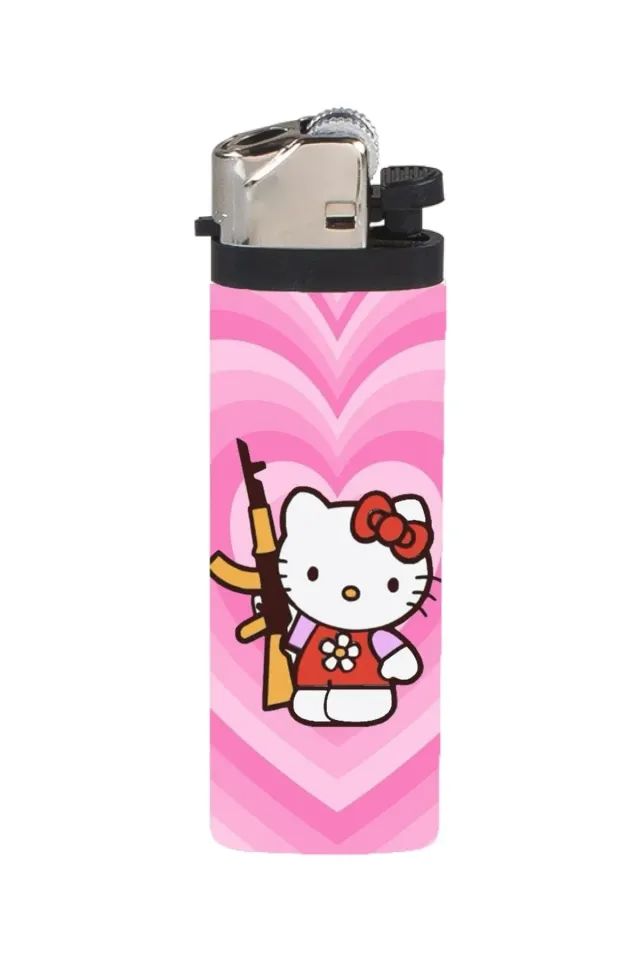 Hello Kitty Dıkşın Full Kaplamalı Çakmak