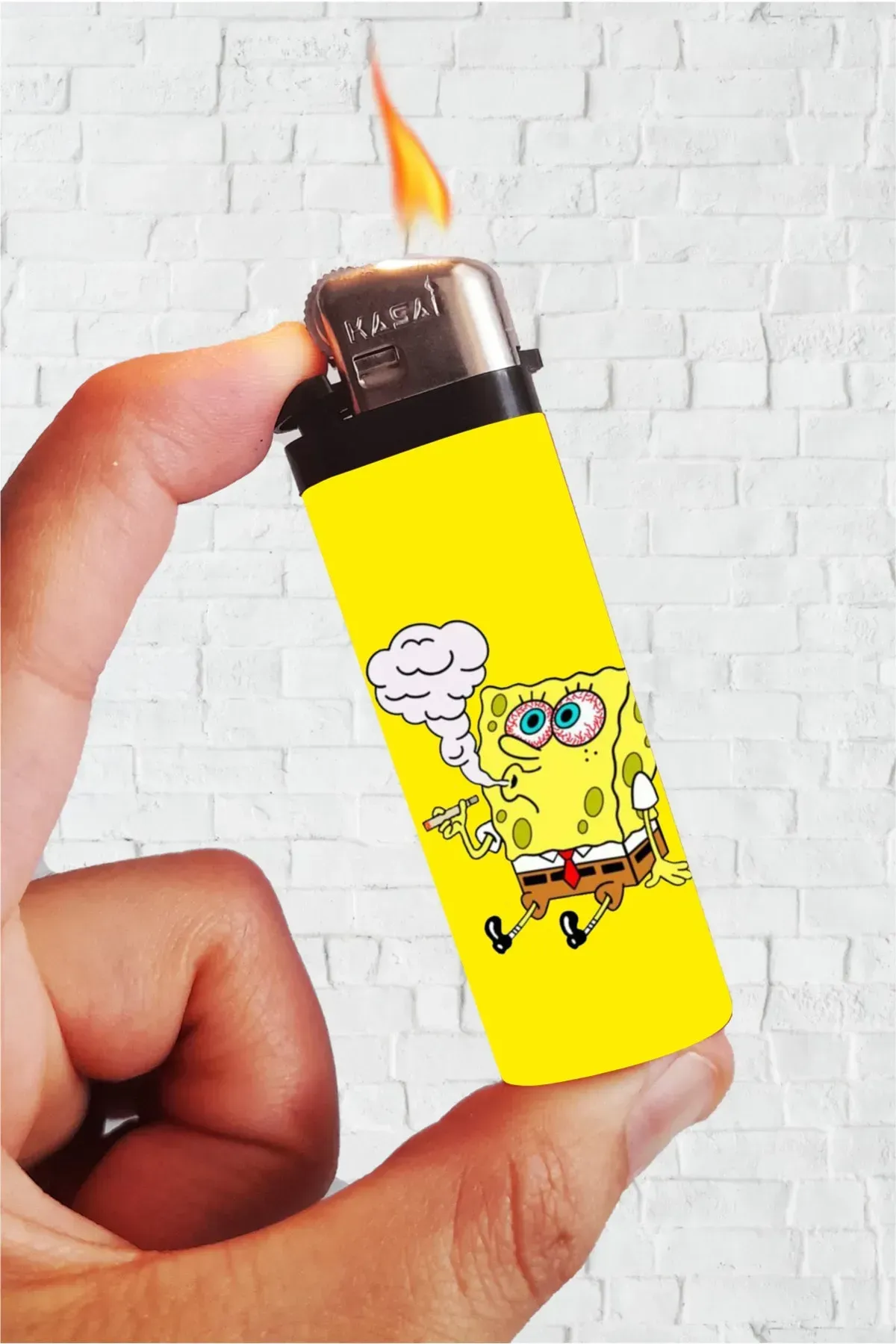 Sigara Sunger Bob Full Kaplamalı Çakmak