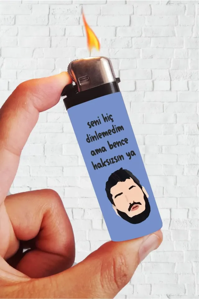 Seni Hiç Dinlemedim Gibi Yılmaz Full Kaplamalı Çakmak