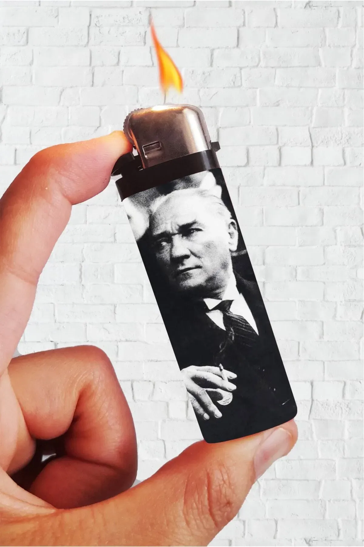 Atatürk Full Kaplamalı Çakmak