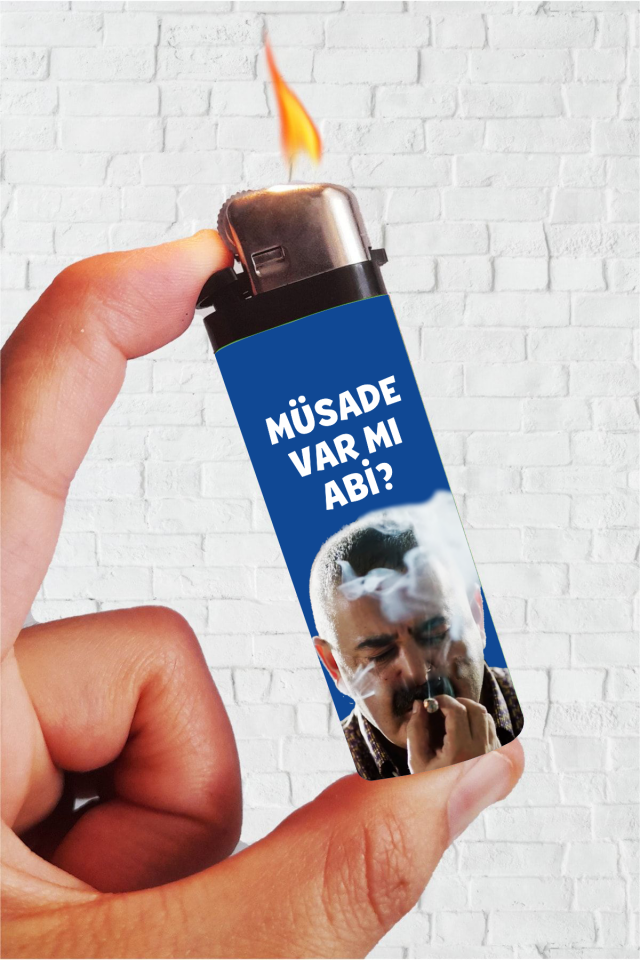 Müsade Var Mı Abi Full Kaplamalı Çakmak