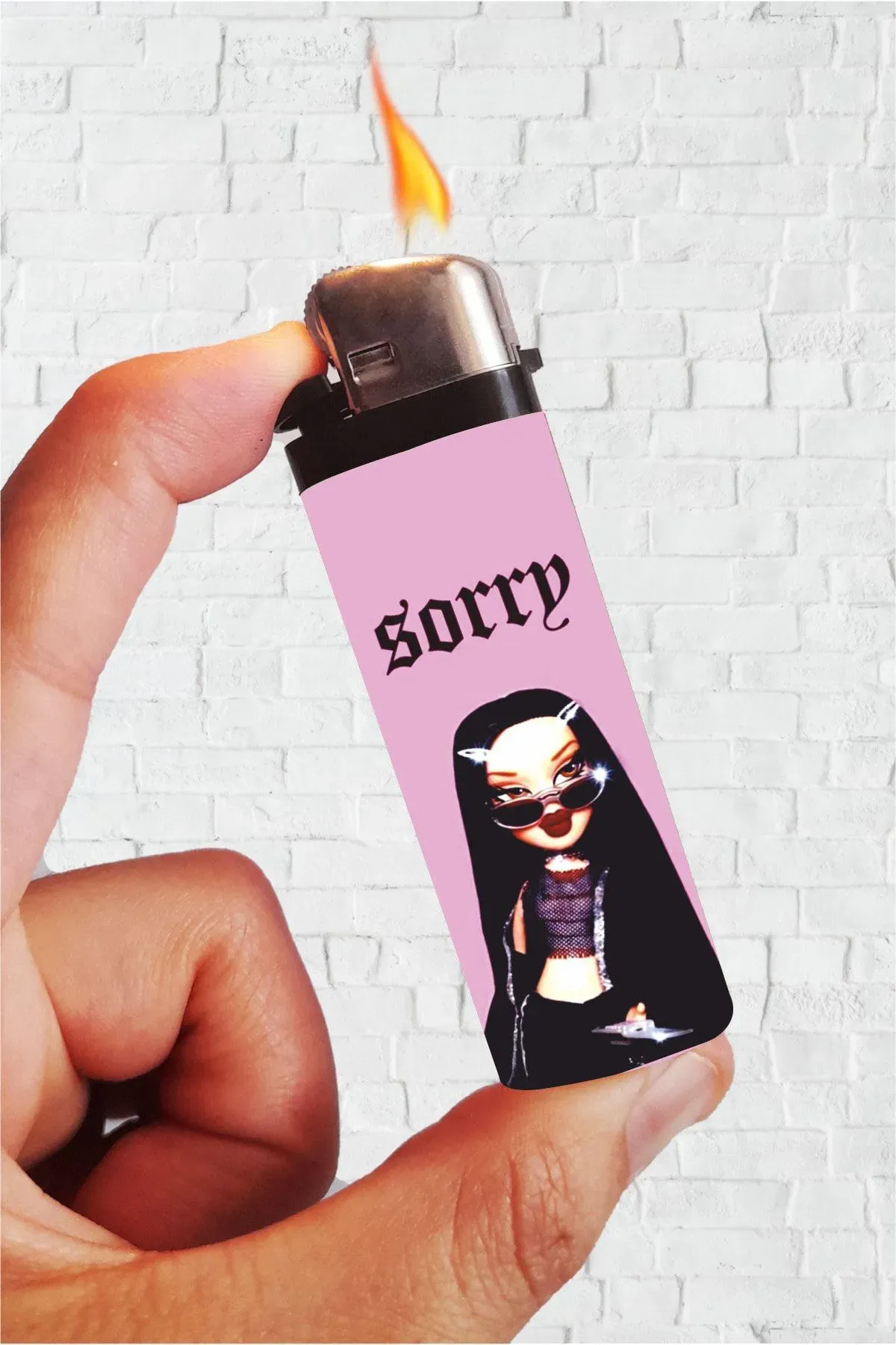 Sorry Bratz Full Kaplamalı Çakmak