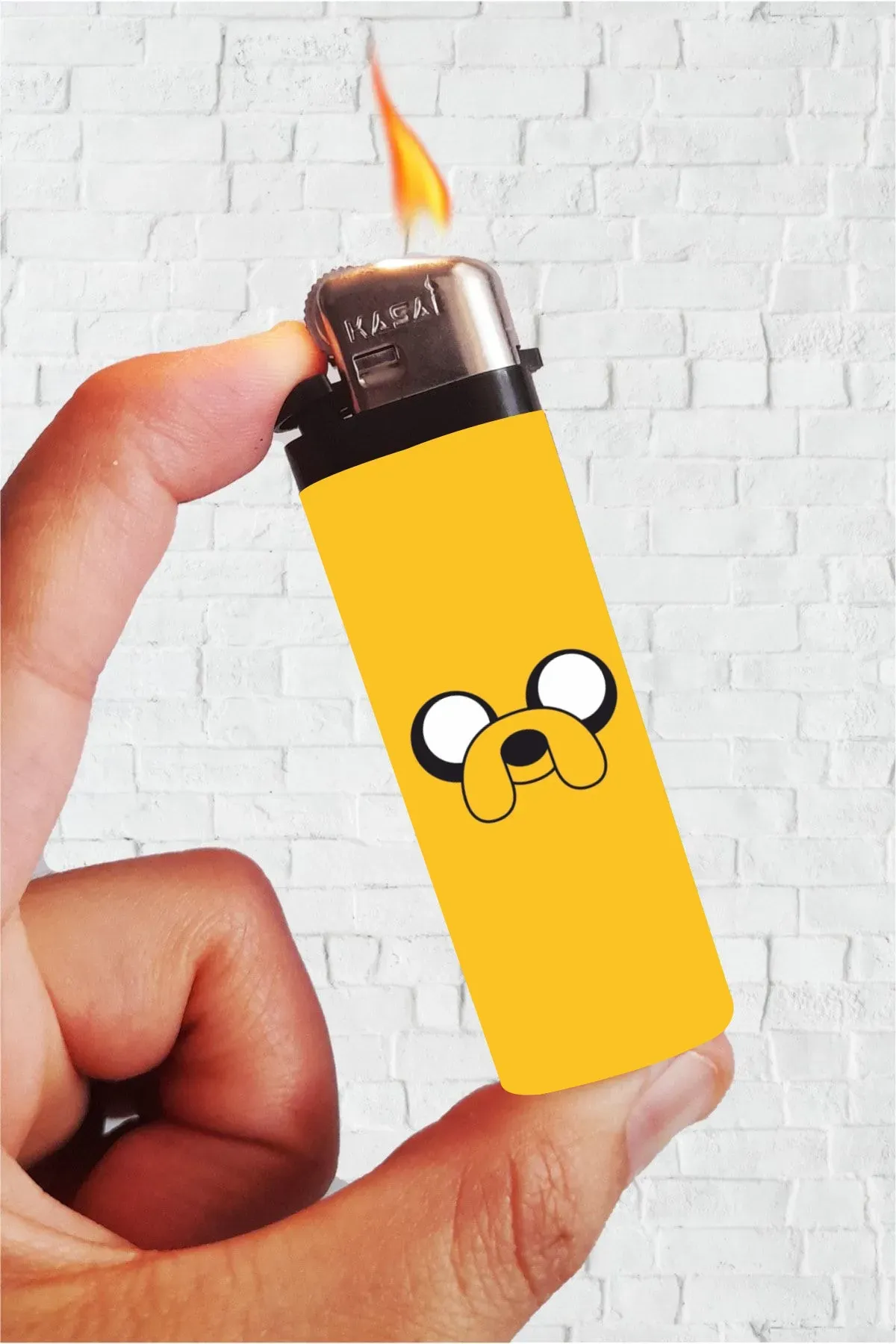 Jake Adventure Time Full Kaplamalı Çakmak