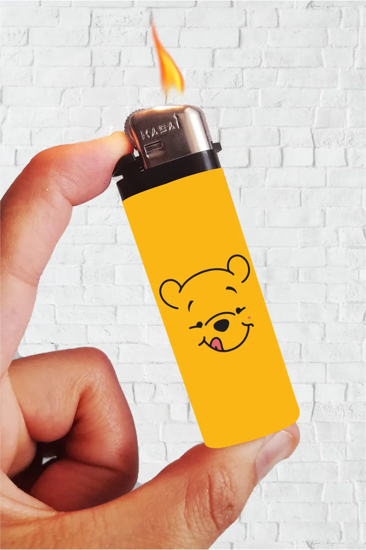 Winnie The Pooh Full Kaplamalı Çakmak