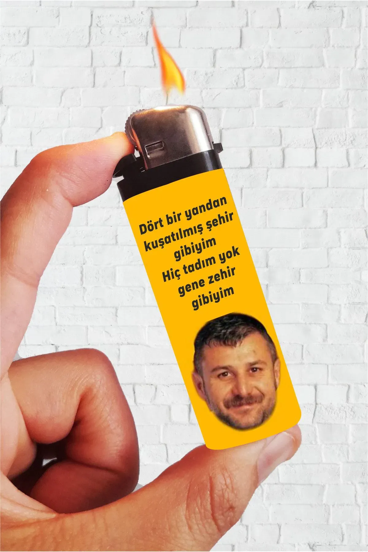 Zehir Gibiyim Azer Bülbül  Full Kaplamalı Çakmak
