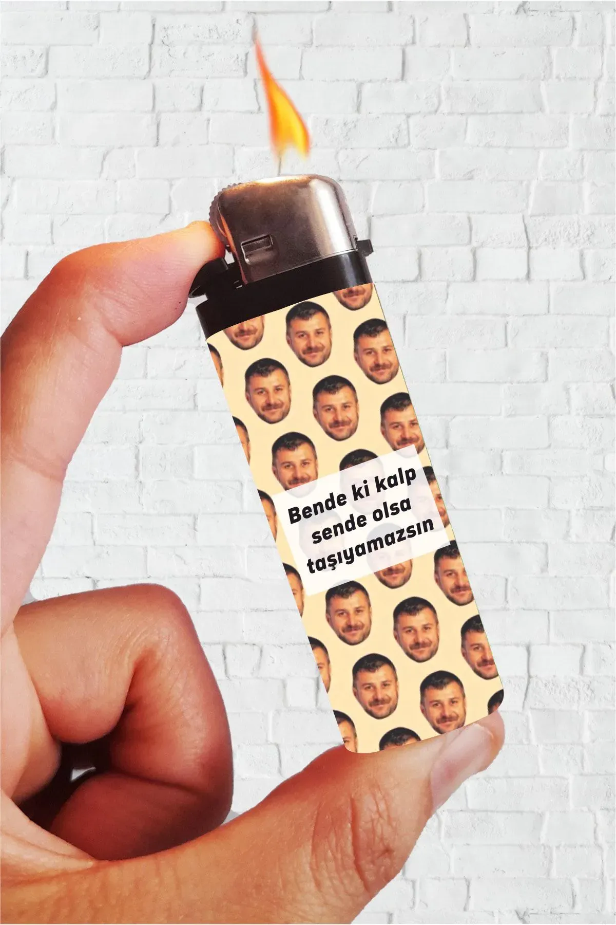 Bende ki Kalp Sen de Olsa Taşıyamazsın Azer Bülbül  Full Kaplamalı Çakmak