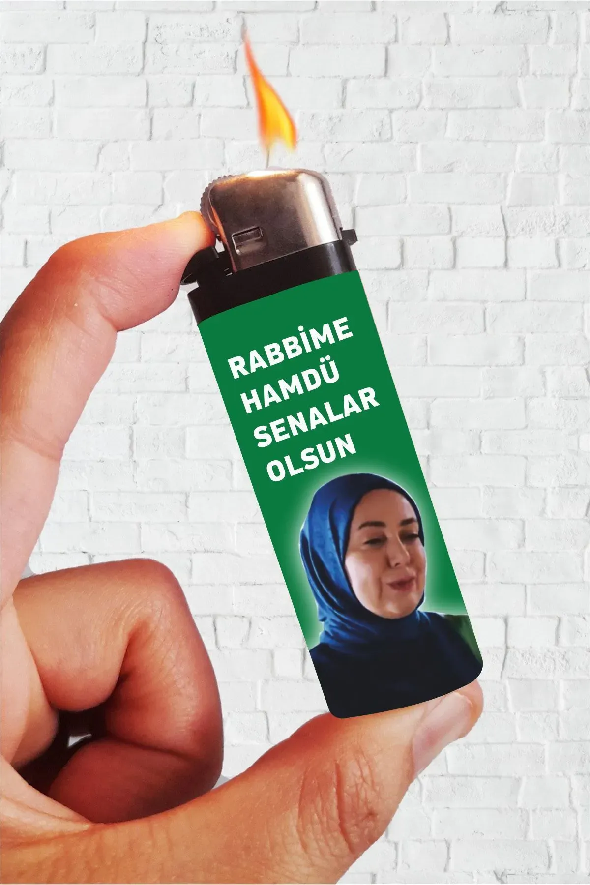 Hamdüsenalar Olsun Pembe Kızılcık Şerbeti Full Kaplamalı Çakmak
