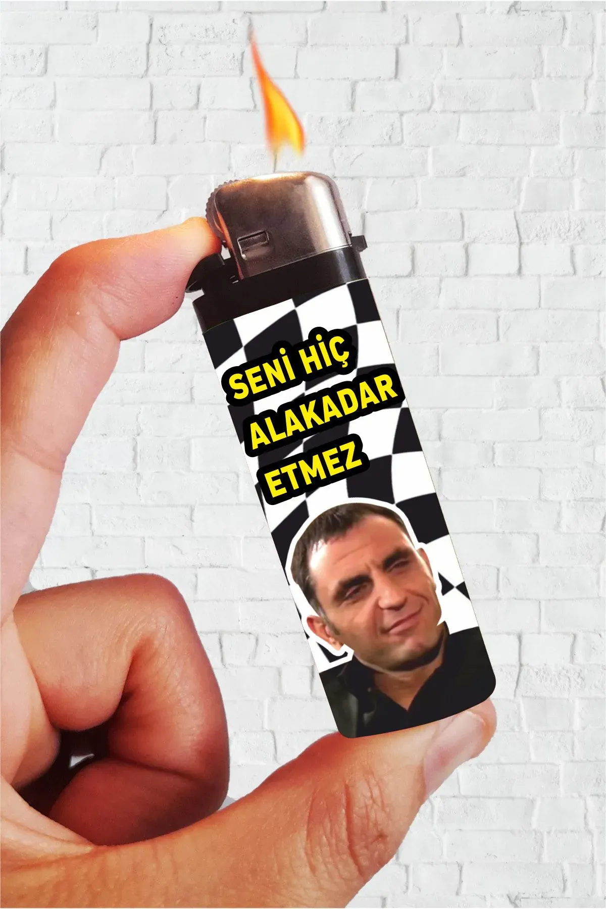 Seni Hiç Alakadar Etmez Memati Kurtlar Vadisi Full Kaplamalı Çakmak
