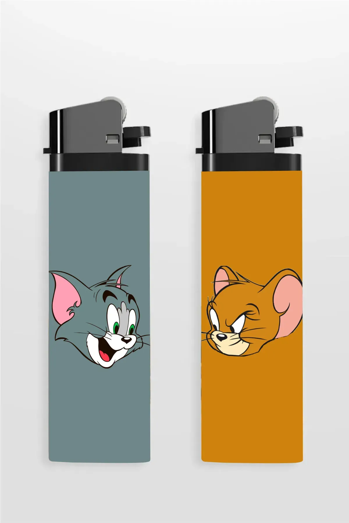 2'li Tom & Jerry Full Kaplamalı Çakmak