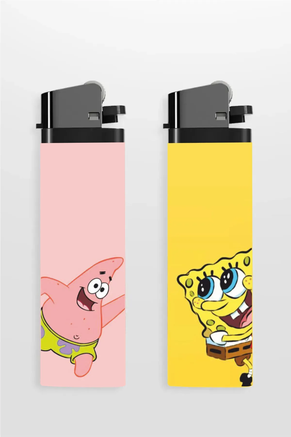 2'li Sunger Bob ve Patrick Full Kaplamalı Çakmak