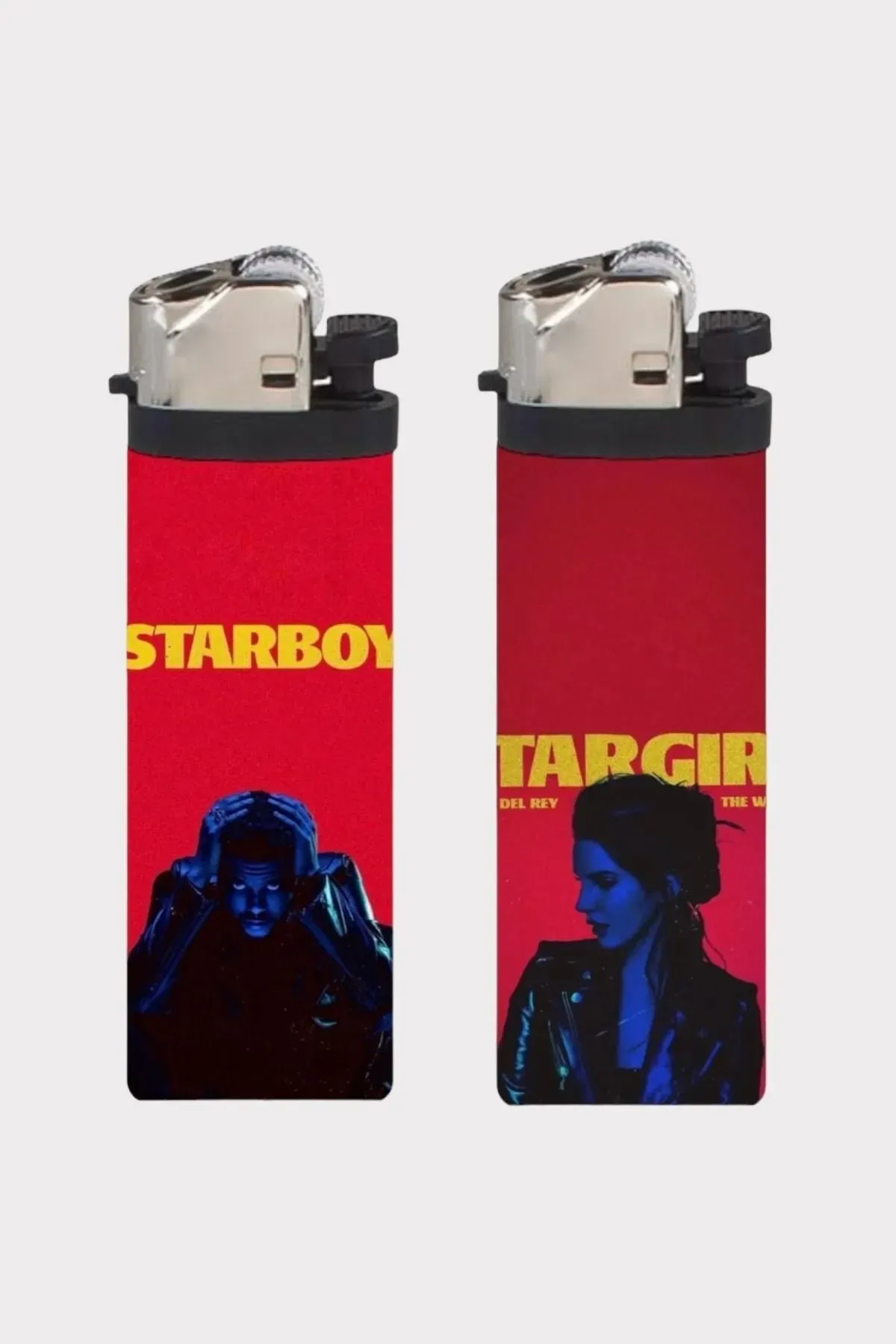 Starboy & Stargirl Full Kaplamalı Çakmak