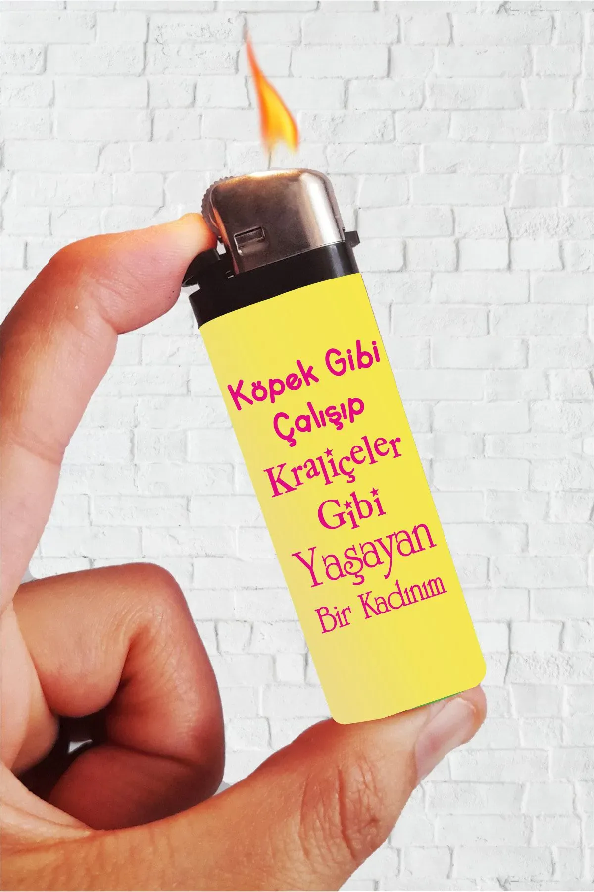 Köpekler Gibi Çalışıp Full Kaplamalı Çakmak