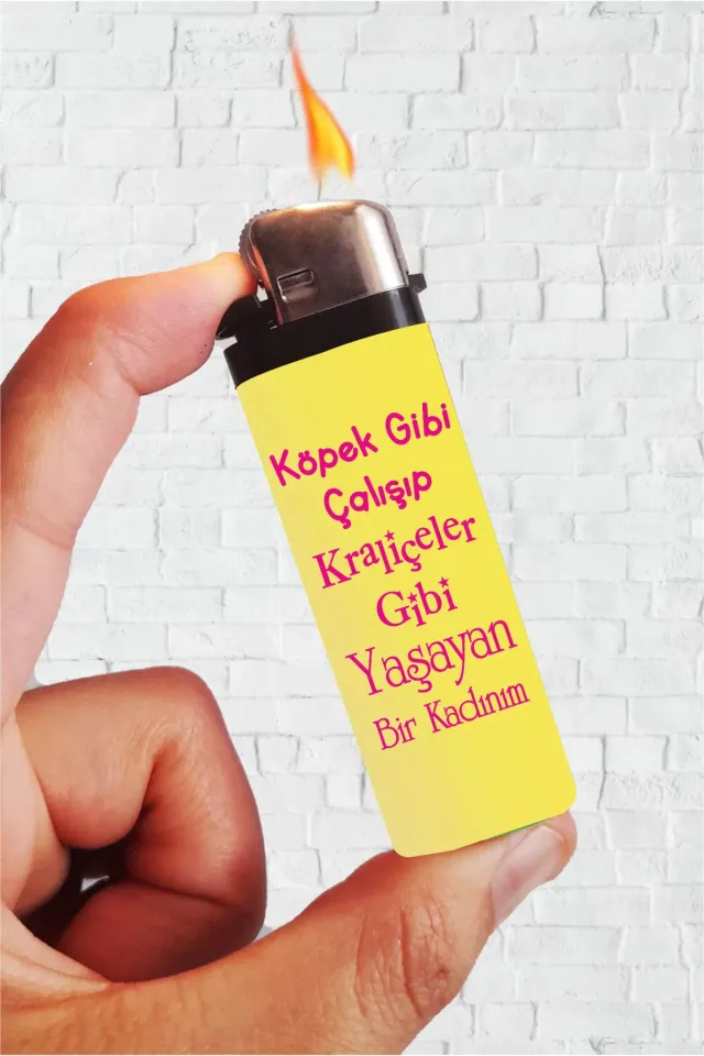 Köpekler Gibi Çalışıp Full Kaplamalı Çakmak