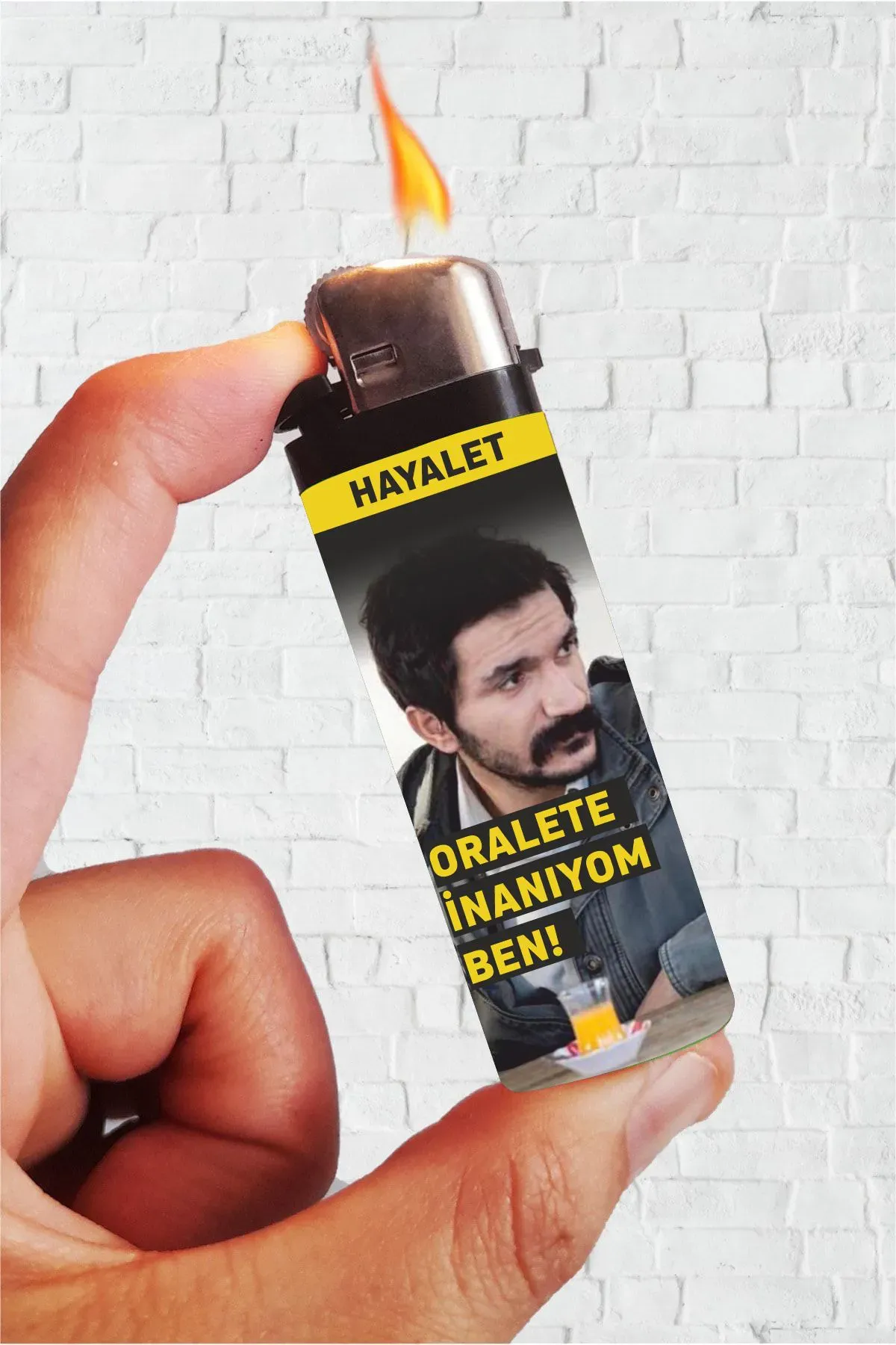 Hayalet Oralete İnanıyom Ben Full Kaplamalı Çakmak