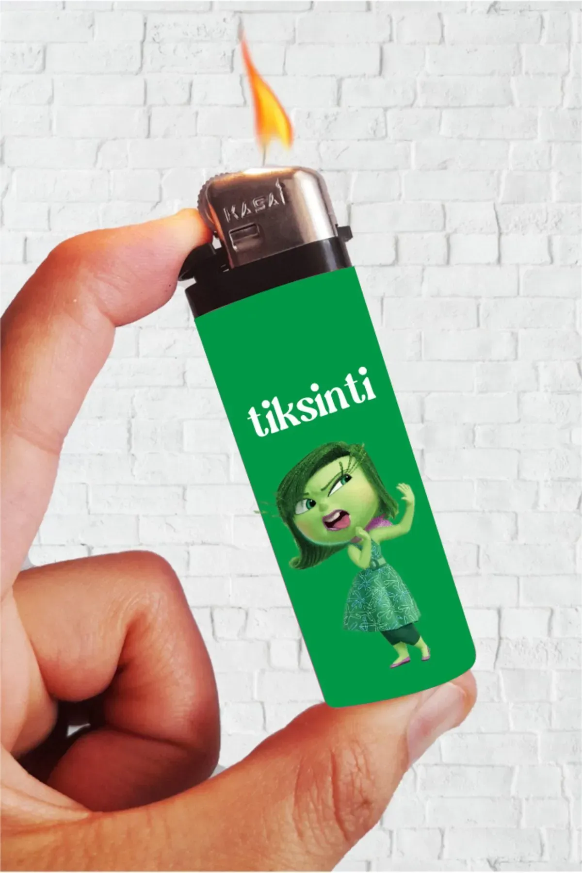Tiksinti Ters Yüz Full Kaplamalı Çakmak