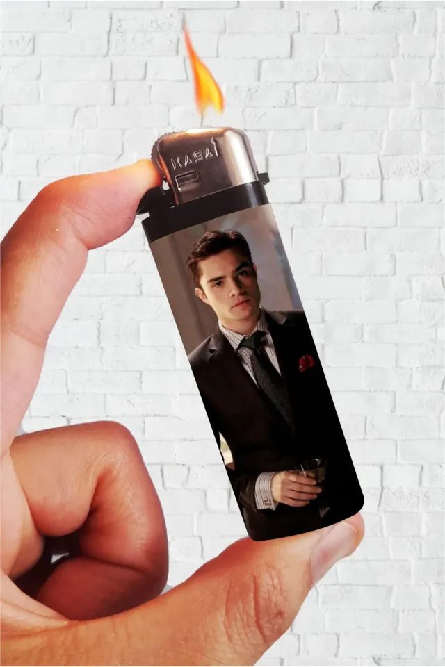 Chuck Bass Gossip Girl Kaplamalı Çakmak