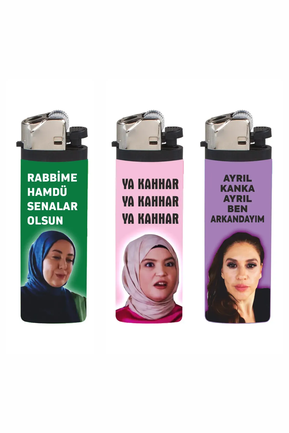 3 Adet Kızılcık Şerbeti Kaplamalı Çakmak