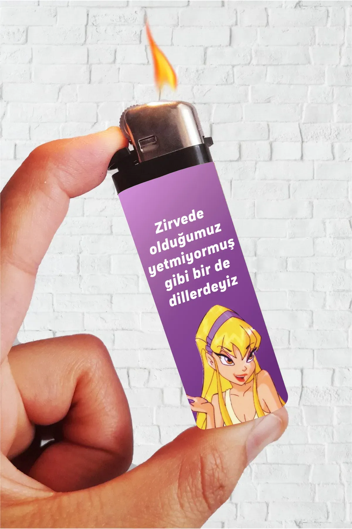 Zirve de Olduğumuz Yetmiyor Winx Stella Full Kaplamalı Çakmak