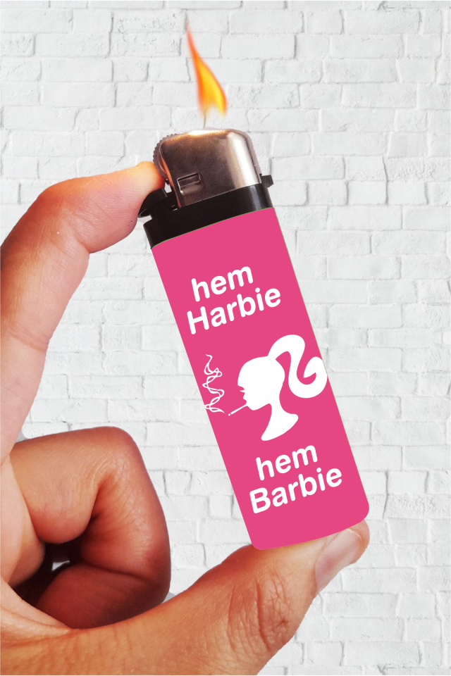 Hem Harbie Hem Barbie Full Kaplamalı Çakmak