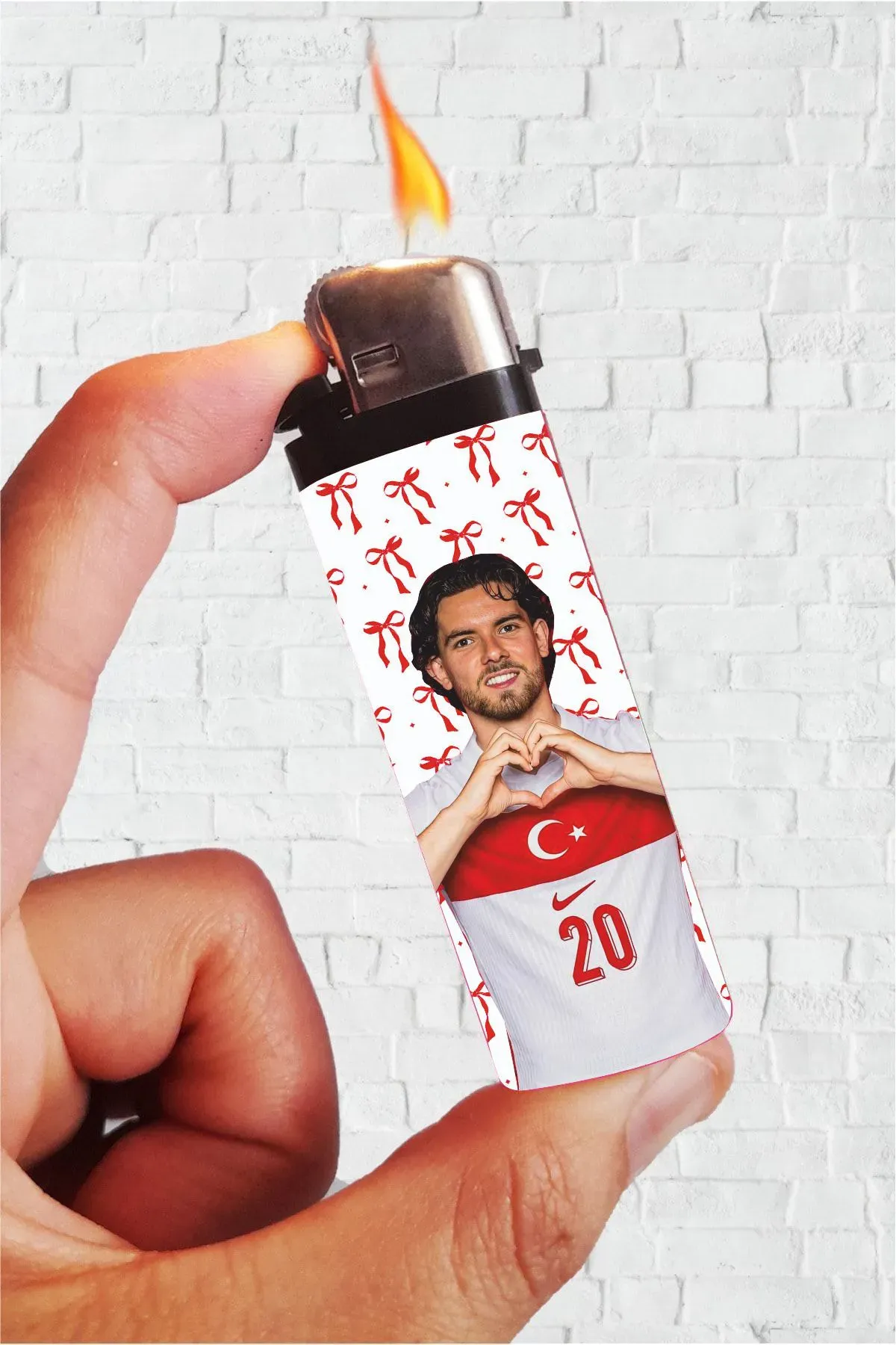 Ferdi Kadıoğlu Kalp Full Kaplamalı Çakmak