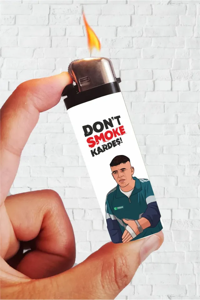 Dont Smoke Kardeş Cio Sıfır Bir Adana Full Kaplamalı Çakmak