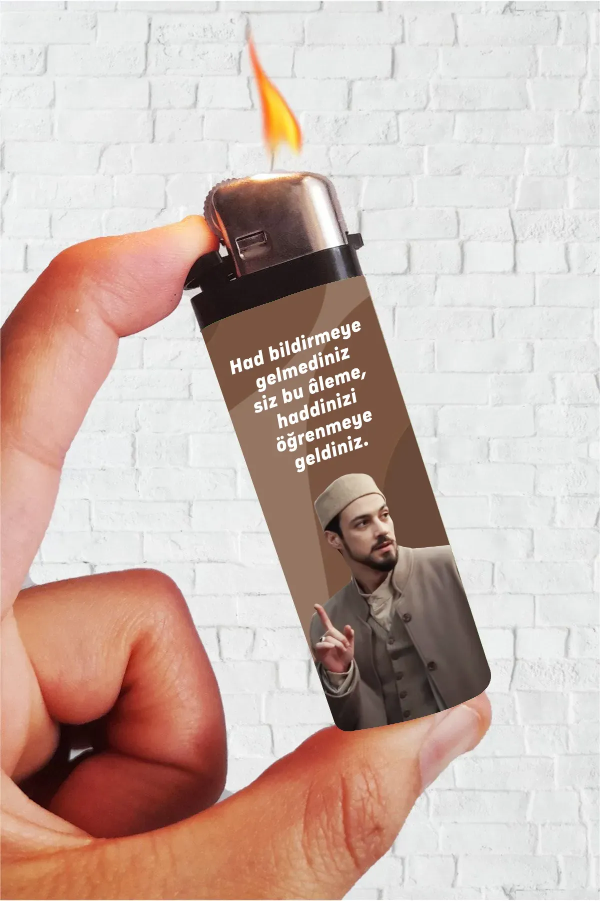 Haddinizi Öğrenmeye Geldiniz Cüneyd Efendi Full Kaplamalı Çakmak